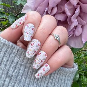 petit fleur nail wrap