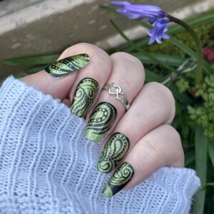 so chic nail wrap exclusive to Bewitched Digits