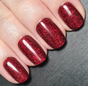 ruby slippers nail wrap