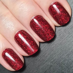 ruby slippers nail wrap