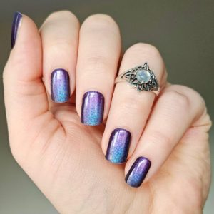 Afterlife custom nail wrap