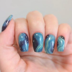 deity nail wrap exclusive to bewitched digits