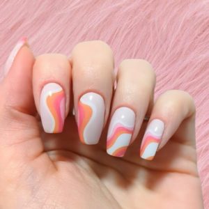 Curiosity nail wrap