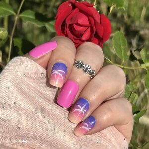 caribbean dream nail wrap