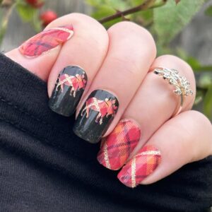 moose nail wrap exclusive to bewitched digits