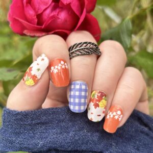 autumn adventures nail wrap