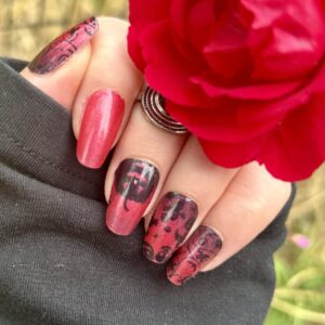 raising hell nail wrap