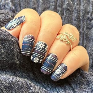 fairy isle custom nail wrap exclusive to bewitched digits