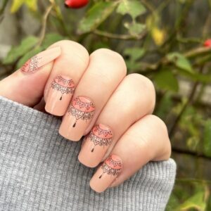 mandala mood nail wrap