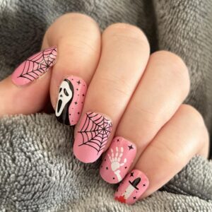 jump scares nail wrap