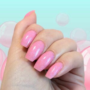 bubblegum nail wrap