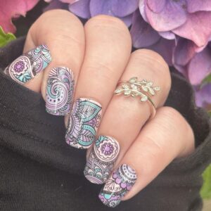 spirit guide nail wrap exclusive to bewitched digits