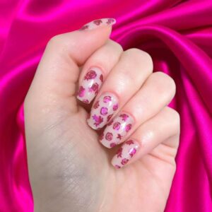 royal rose nail wrap
