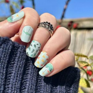 april nail wrap