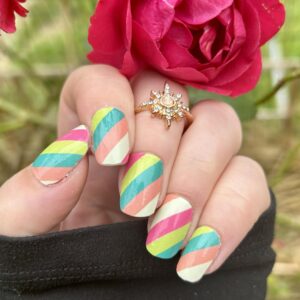 fairground nail wrap