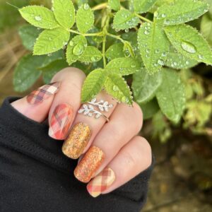 autumn nights nail wrap
