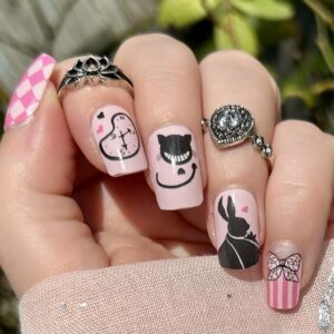 we're all mad nail wrap