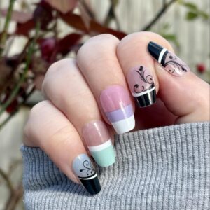 whimsical nail wrap