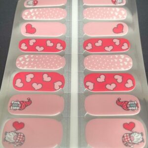 i heart gonks nail wrap