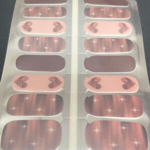 long distance love nail wrap