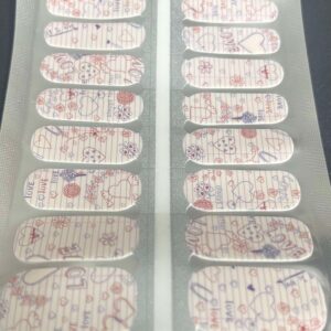 oodles of doodles nail wrap