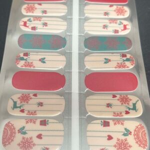 winter joy nail wrap