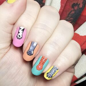 toe beans nail wrap exclusive to bewitched digits