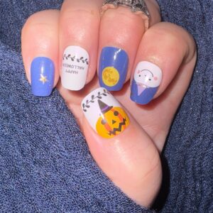 Halloween party nail wrap