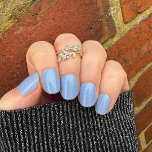 feelin' blue nail wrap