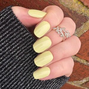 lemon pie nail wrap