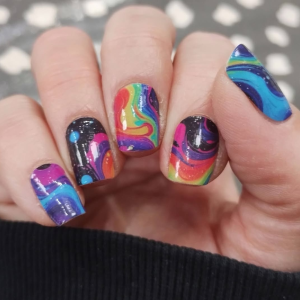 Extra-Terrestrial Nail Wrap