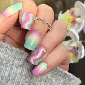 Summerland nail wrap exclusive to bewitched digits
