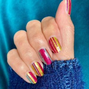 bits of glitz nail wrap