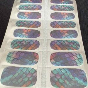 amethyst hiss nail wrap