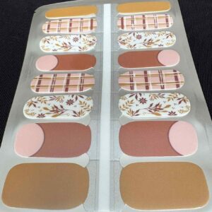 cider season nail wrap