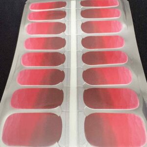 crimson ember nail wrap