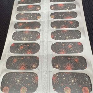 firefly glow nail wrap