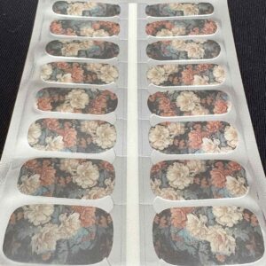 gilded garden nail wrap