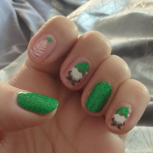 merry mischief nail wrap