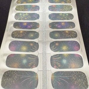 sparks fly nail wrap