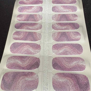 starlit static nail wrap