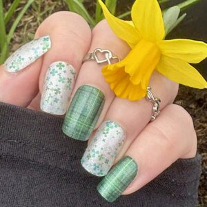 luck o' the irish nail wrap