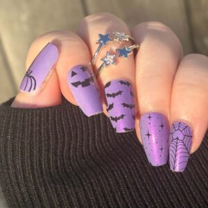 boo crew nail wrap