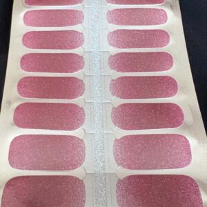 rose madder nail wrap